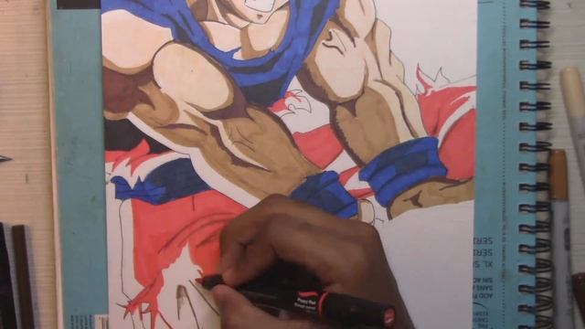 Goku ultra instinct blast (Inktober Sketch #27) смотреть онлайн
