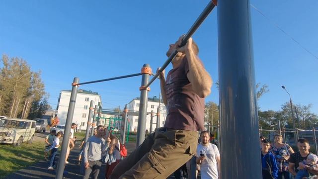 4 сентября 2022 г. Сахалин. Город Александровск-Сахалинский. Всероссийский День подтягиваний смотреть онлайн