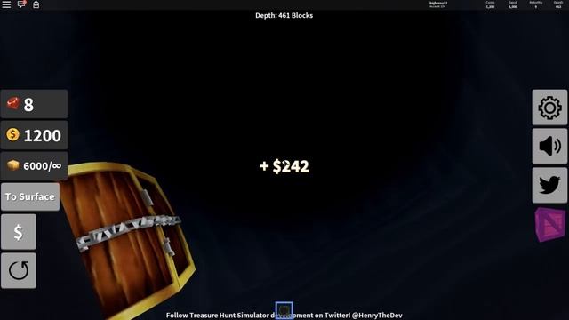 ЧЁРНАЯ ДЫРА в РОБЛОКС СИМУЛЯТОР ОХОТЫ СОКРОВИЩ! В Подарок ЧЁРНЫЙ ПЕГАС смотреть онлайн