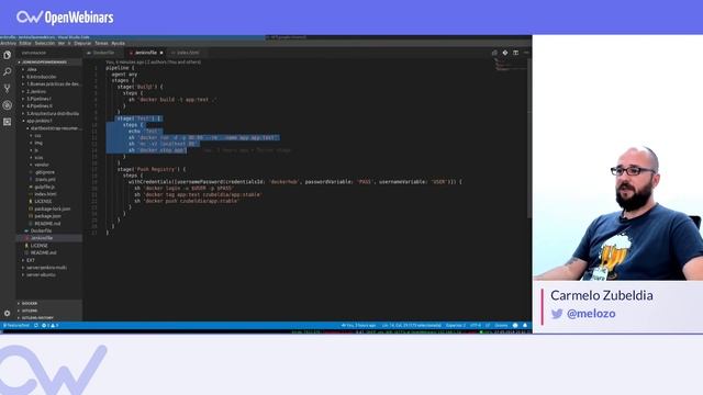 AUTOMATIZA TU WORKFLOW CON DOCKER Y JENKINS смотреть онлайн