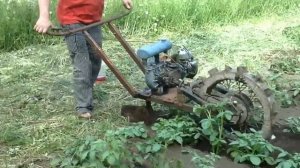 Окучник из бензопилы ДРУЖБА