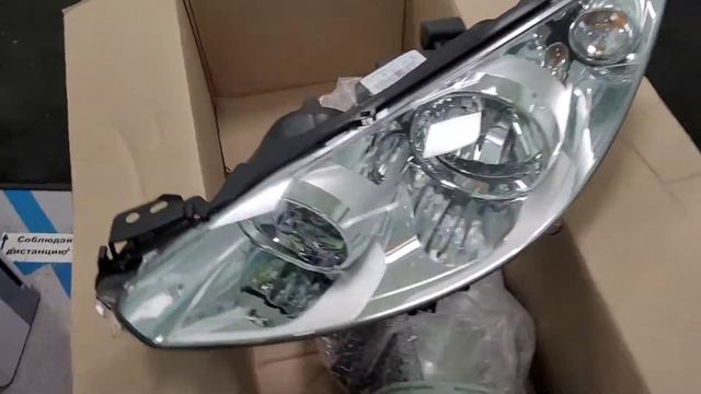 Peugeot 308 рестайлинг фары передние новые оригинальные отправка в регион пежо 308. МирКузова смотреть онлайн