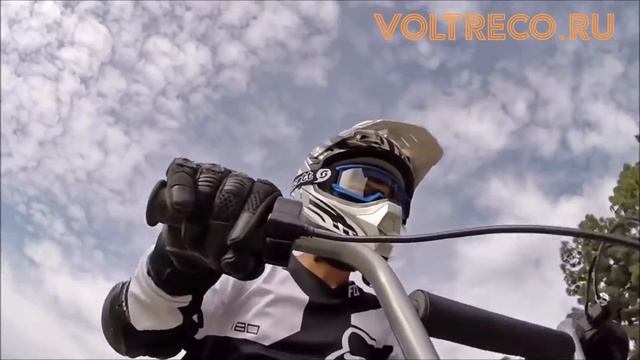 Электромотоцикл детский Razor Dirt Rocket MX350 Обзор Voltreco.ru смотреть онлайн