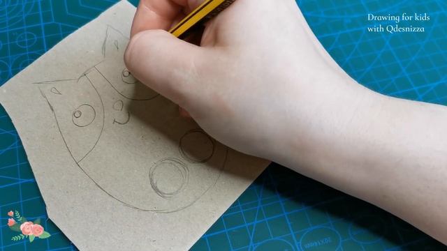 Котик. Детям радость. Игрушка на пальчики. Рисование для детей. Поделки для детей. смотреть онлайн