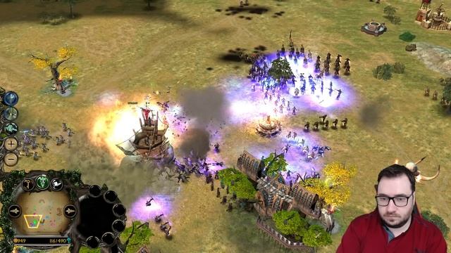 КОМАНДНЫЙ ТУРНИР "СПД" ВТОРОЙ ТУР. ВЛАСТЕЛИН КОЛЕЦ BFME 2 ROTWK ENNORATH MOD смотреть онлайн