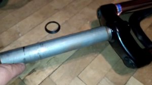 Прямой шток в конусный рулевой стакан,нюансы,ч 2