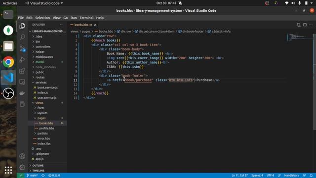 NodeJS Library Management System - #13 Displaying Books in the GridView #nodejs #bootstrap смотреть онлайн