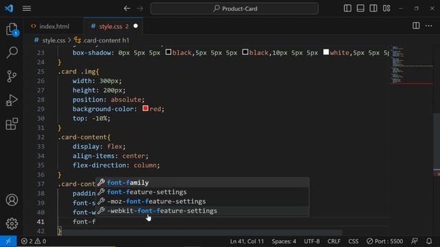 Product Details Card Ecommerce Base | Using Html5,Css3 & JavaScript | Beginner Level | Frontend смотреть онлайн
