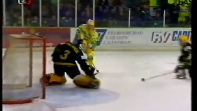 Vsetin - Litvinov 2-1 1996 Finale смотреть онлайн