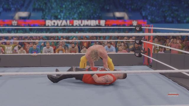 WWE 2K23 - Kevin Owens vs Logan Paul - 2024 Royal Rumble смотреть онлайн
