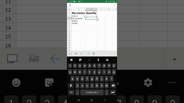 How to use Microsoft Excel in mobile. (Android) "TUTORIAL." смотреть онлайн