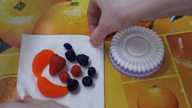 Мыло "Ягодное пирожное" без специальной формы смотреть онлайн
