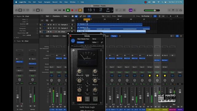 Mixing A Future Drake Type Beat In Logic Pro X - Silent Cook Up смотреть онлайн