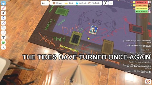 Tabletop Simulator Mod Review Episode 12.6: Anime Top Trumps -Waifu Battle Edition 3.5- смотреть онлайн
