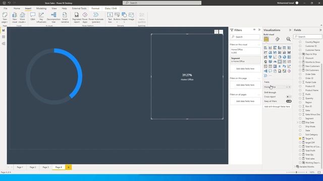 Create stunning Multi Layered Donut chart in PowerBI | MiTutorials смотреть онлайн
