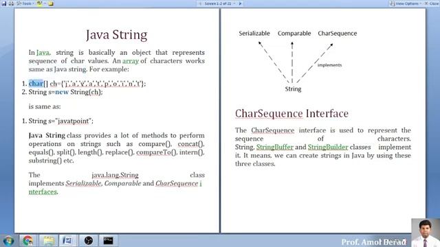 Java Programming : Wrapper Class & Call By Value & String Class смотреть онлайн