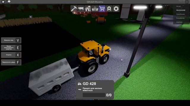Я КУРИНЫЙ МАГНАТ в FARMING AND FRIENDS ROBLOX роблокс смотреть онлайн