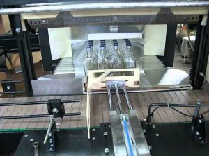 Бутылки на подложке