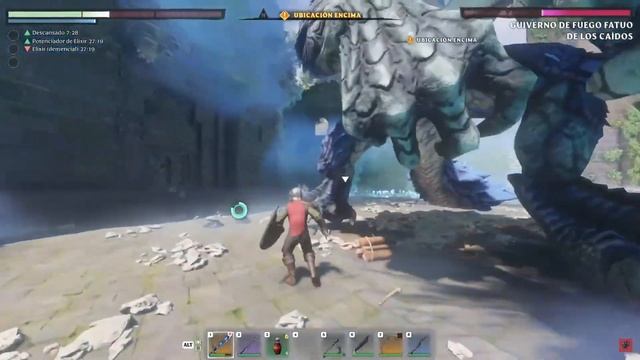 Mi batalla vs Dragon Boss Showcase!!!!! #enshrouded #gaming смотреть онлайн