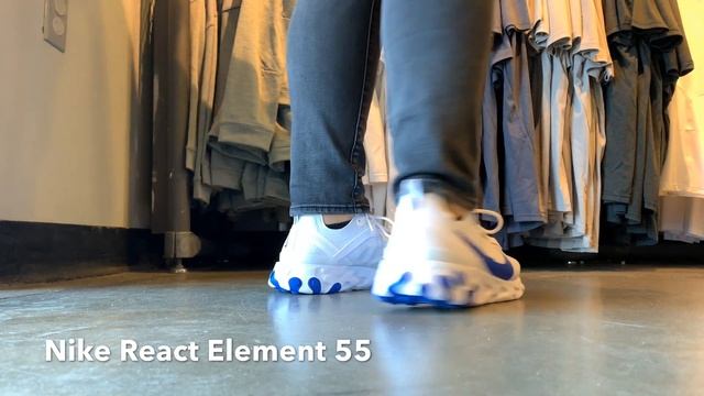 Nothing like a Fresh Pair of White Kicks, The Nike React Element 55 смотреть онлайн