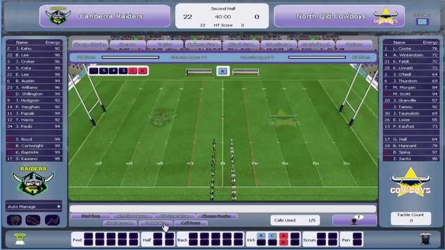 RUGBY LEAGUE TEAM MANAGER 2015 | CANBERRA RAIDERS | EPISODE 21 смотреть онлайн