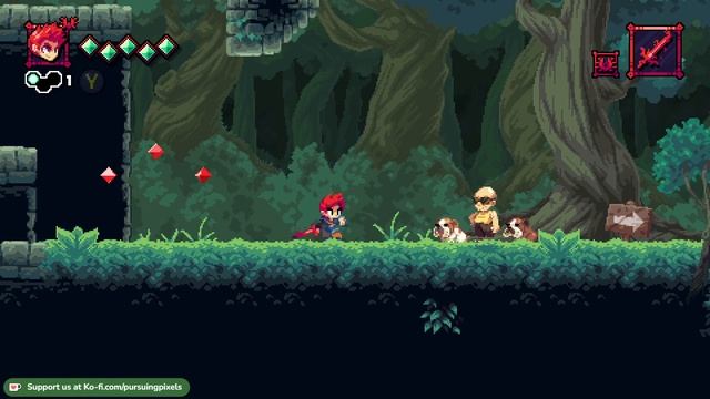 [Live Look]: Flynn: Son of Crimson — Hack 'n' Slash Platformer RPG Adventure | Gorgeous Pixel Art смотреть онлайн