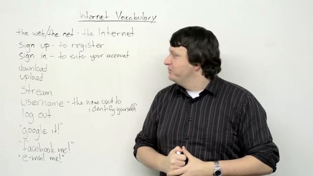 Learn English - Internet Vocabulary