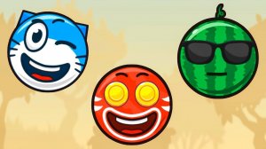 Несносный КРАСНЫЙ ШАР 5. Серия 2. Секрет новых костюмов. Мультик ИГРА Red Ball 5 на Игрули TV