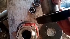 Редуктор бензопилы Урал заменил самодельным переходником