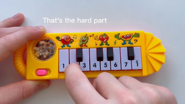 Playing RUSH E on $1 Piano смотреть онлайн