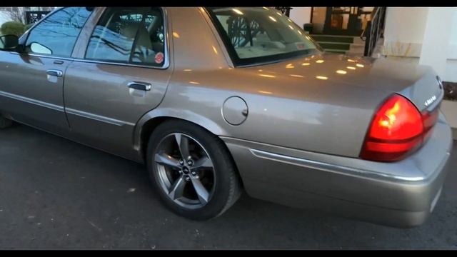 2004 Mercury Grand Marquis Lowered On 2016 Mustang GT Wheels LOWKEY MARQUIS