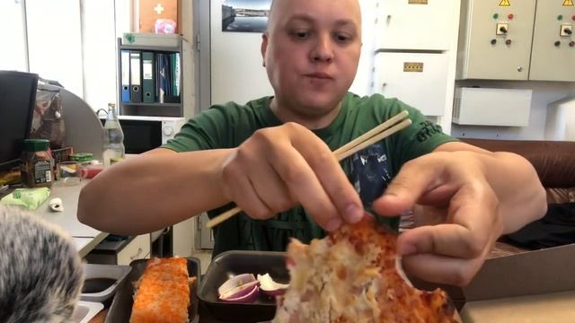 РОЛЛЫ PIZZA MUKBANG