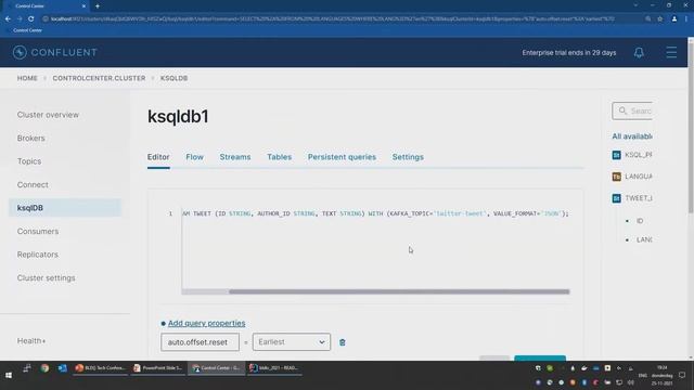 .BLD() Tech Conference 2021 | Data exploration with KSQL - Gillis de Nijs смотреть онлайн