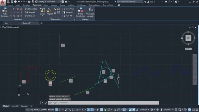 Geometric Constraints || Auto Constraints || Constraints in AutoCAD||AutoCAD Class 34|| #AutoCAD202 смотреть онлайн
