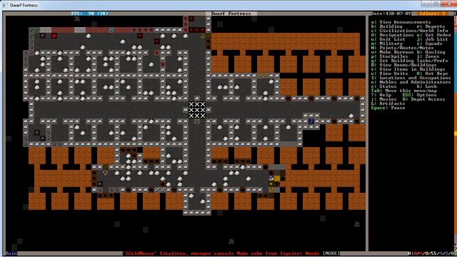 Dwarf Fortress гайдплей. Часть 10: зачистка пещер