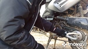 Установка нового вариатора на скутер и открытие мотосезона