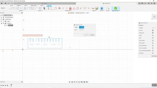 Fusion 360 Quick Tip - How to Use Sketch Scale to Resize Sketches смотреть онлайн