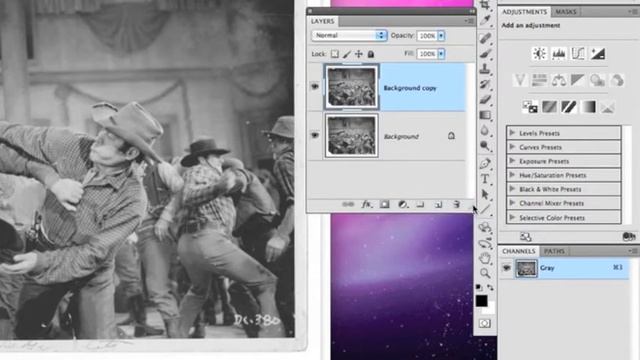 2 - Photoshop Layers Palette смотреть онлайн