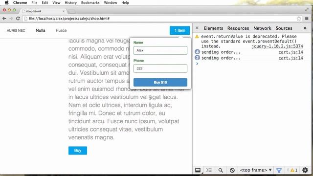 SaleJS - 3 Implementation - 5 Wiring Views together смотреть онлайн