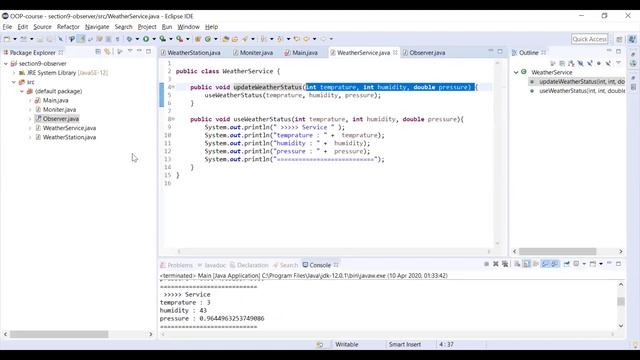 Observer Design Pattern with Examples - Section 9 смотреть онлайн