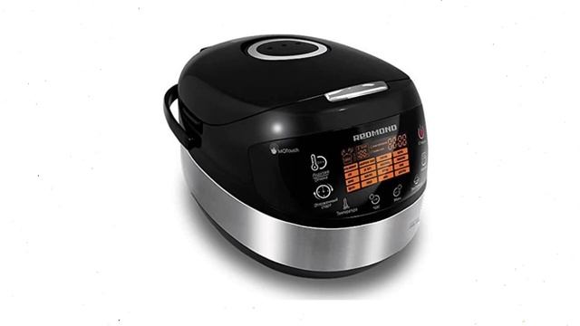 ? Multivarka REDMOND RMC-M90RU schwarz / silber (russisch) 5 Liter - Multikocher Vergleich смотреть онлайн