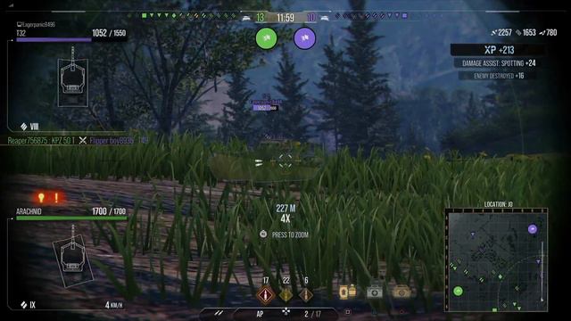Arachnid World of Tanks Modern Armor wot console смотреть онлайн
