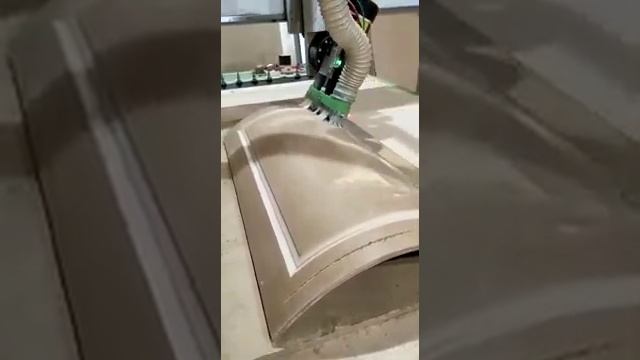 Фрезеровка радиусного фасада без ускорений смотреть онлайн