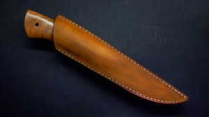 Как сшить ножны для ножа, ПОДРОБНО!