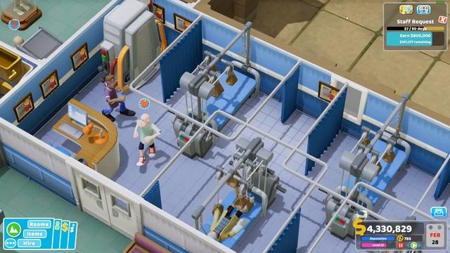 Two Point Hospital most treatment/diagnosis animations (2 first DLCs included) смотреть онлайн