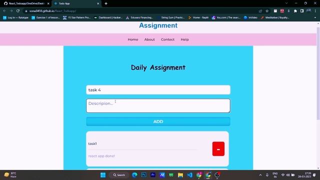 React Todo App....with source code..#javascript #react #html #developers смотреть онлайн