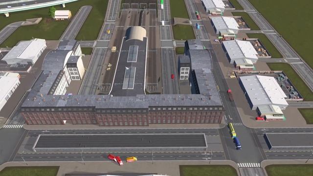Episode 3 - Aerotrain and Creating the blueprints for the industrial capital Cities Skylines смотреть онлайн