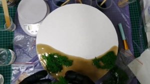 КАРТИНА «МОРЕ» ИЗ ЭПОКСИДНОЙ СМОЛЫ