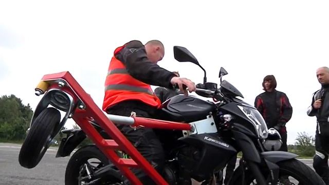 Motorrad Schräglagentraining