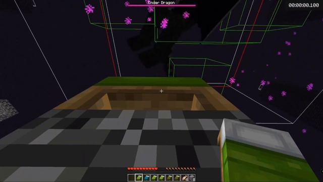 How to Kill the Ender Dragon with Beds!!! [1 cycle] смотреть онлайн